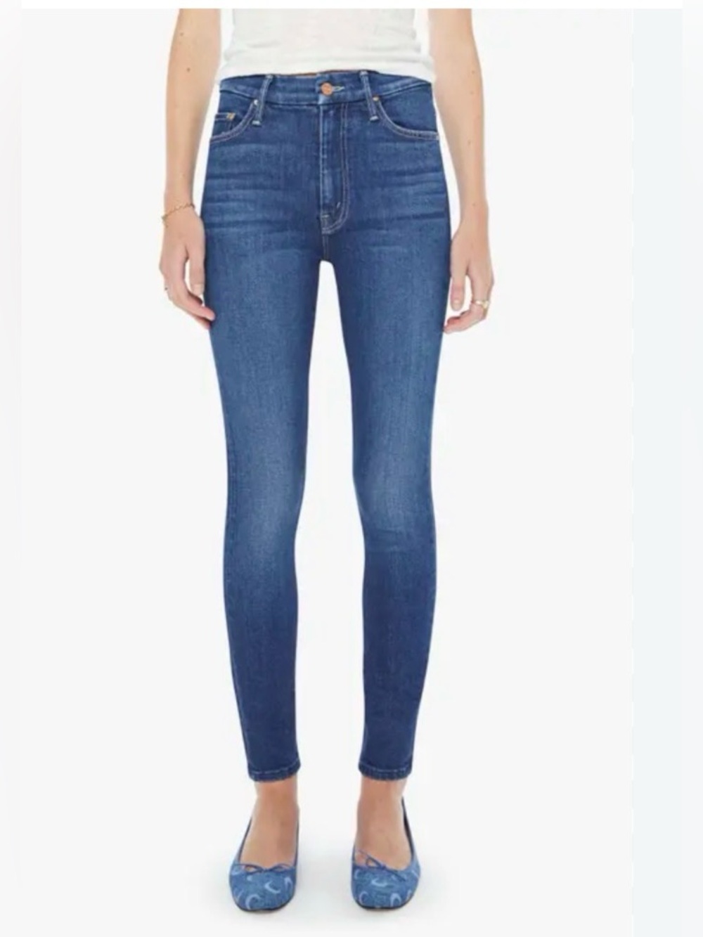 Mother Skinny, Not Skinny denim in Frisco Kid, size 27